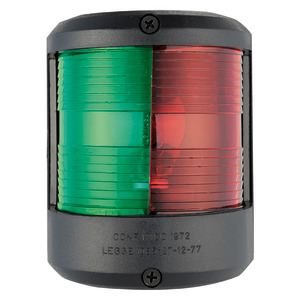 Utility 78 black 12 V/red-green navigation light